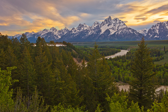 Snake River Overlook Sunset