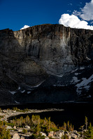 Bighorn Peak and Upper Lost Twin Lake